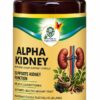 Alpha Kidney Capsules herbal supplement bottle with 60 capsules for kidney health and urinary tract wellness support